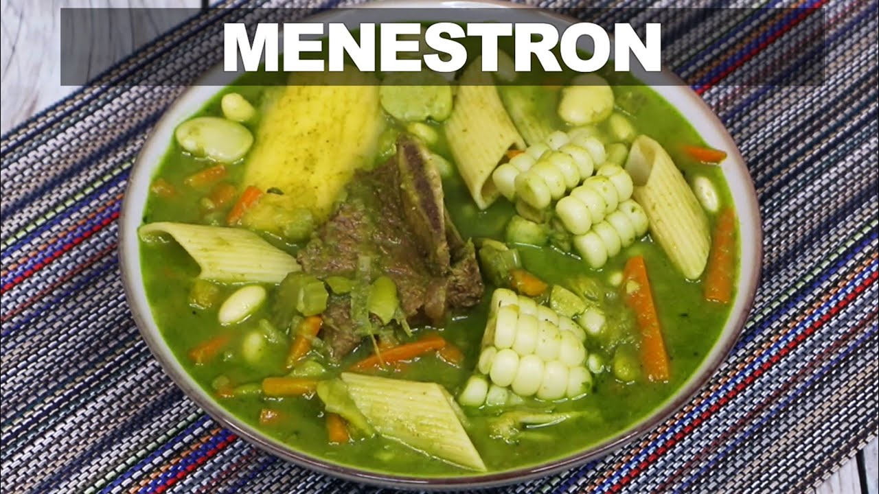 РЕЦЕПТ ВКУСНОГО ПЕРУАНСКОГО МЕНЕСТРОНА | Перуанская еда | Вкусный