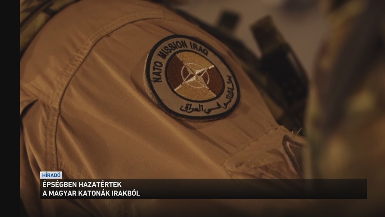 Épségben hazatértek a magyar katonák Irakból