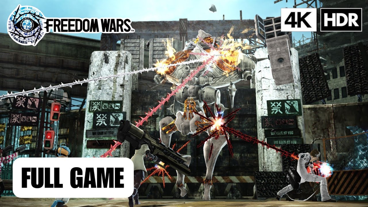 FREEDOM WARS REMASTERED Gameplay Walkthrough Part 1 (4K 60FPS) No Commentary