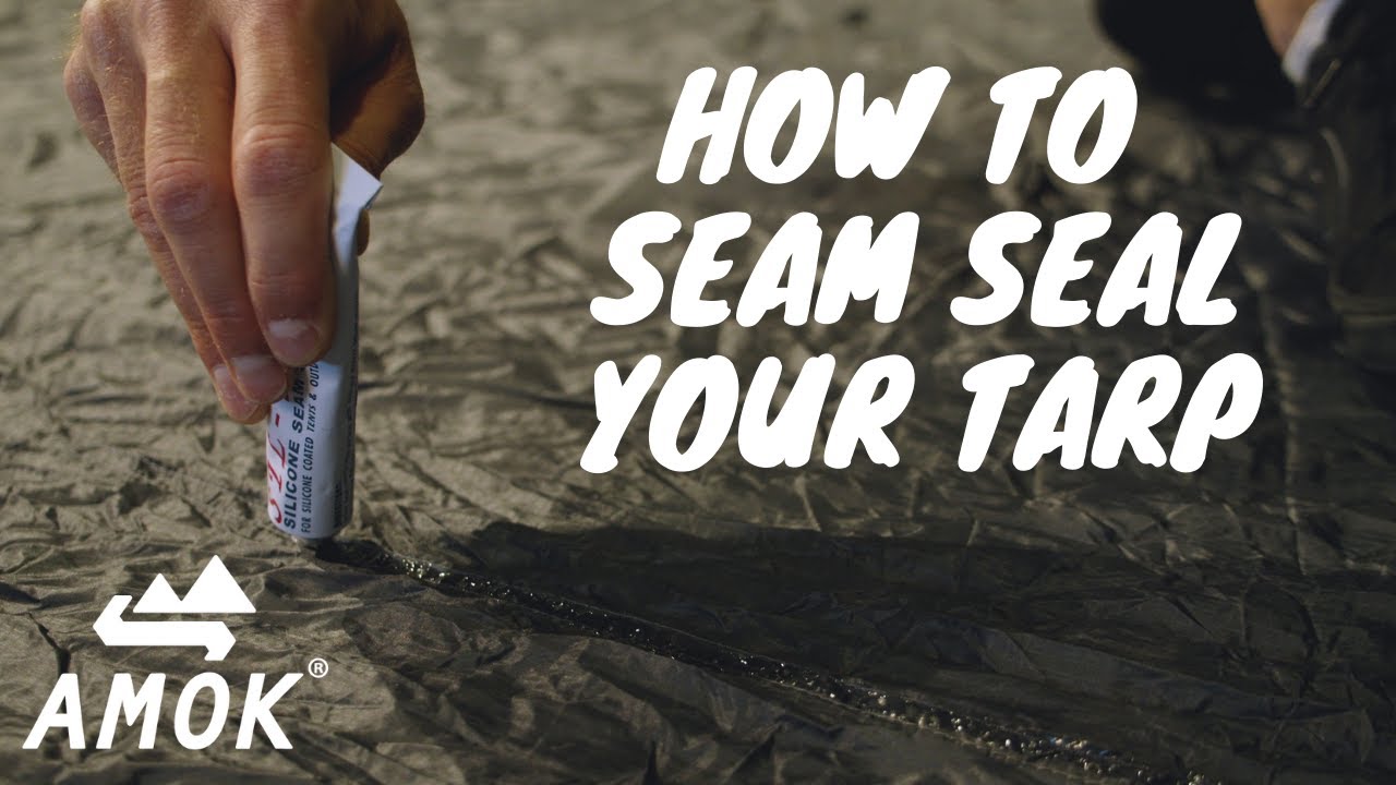 How to Seam Seal Your Tarp || Amok Equipment
