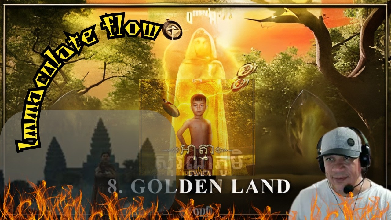 VANNDA - សុវណ្ណភូមិ (GOLDEN LAND) [OFFICIAL MUSIC VIDEO] [TUFFNERDZ RAP REACTION] INSANE FLOW!!!🤯👹🔥