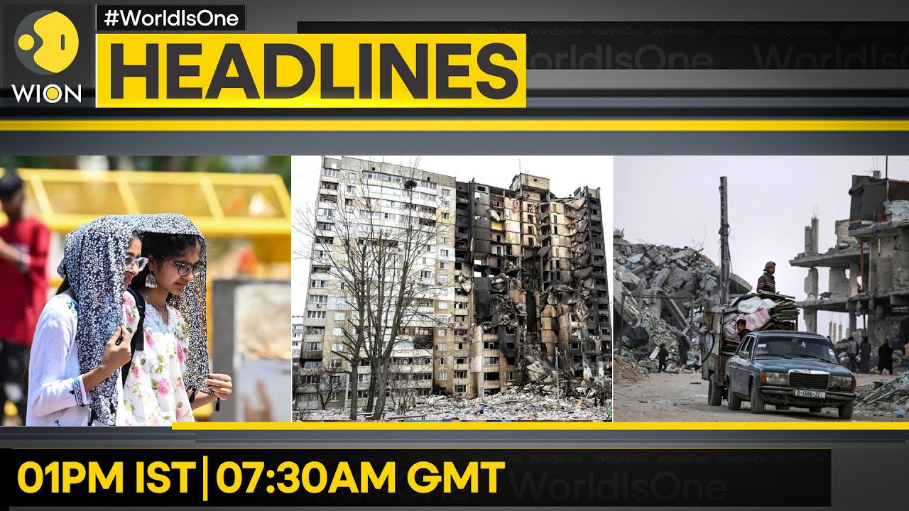 Heatwave alert in North, Central India | Aid via Gaza pier amid heavy fighting | WION Headlines