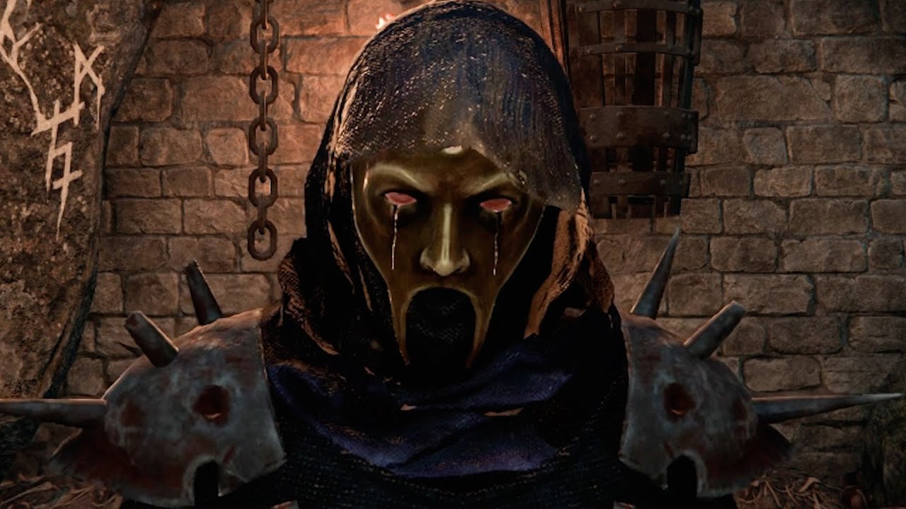 Crusty disrespects the dead in Tainted Grail: The Fall of Avalon