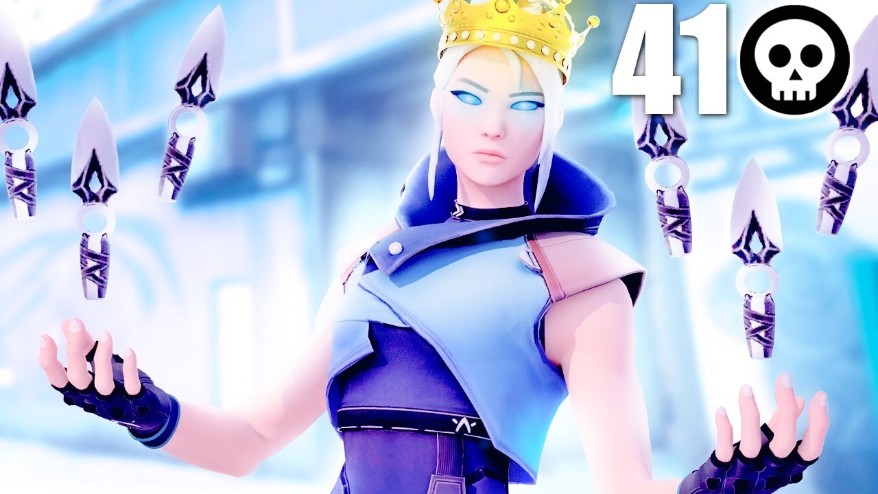 High Kill Educational Jett VALORANT Gameplay (41 KILLS)