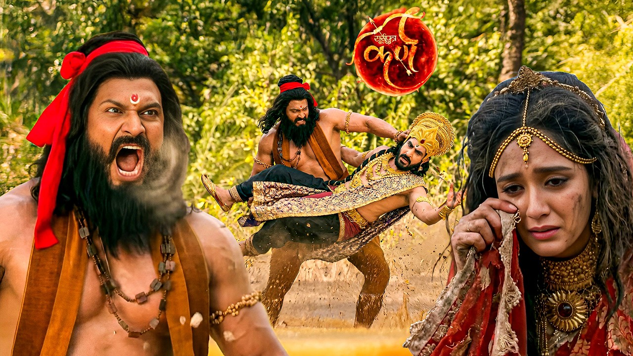 भीम ने लिया जयद्रथ से द्रोपदी के अपमान का बदला | || Suryaputra Karn ||