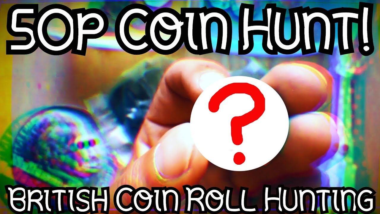 50p Coin Hunt - British Coin Roll Hunting