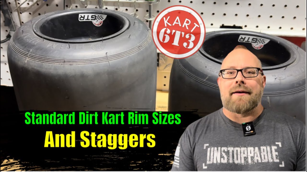 Standard Dirt Kart Rim Sizes and Staggers