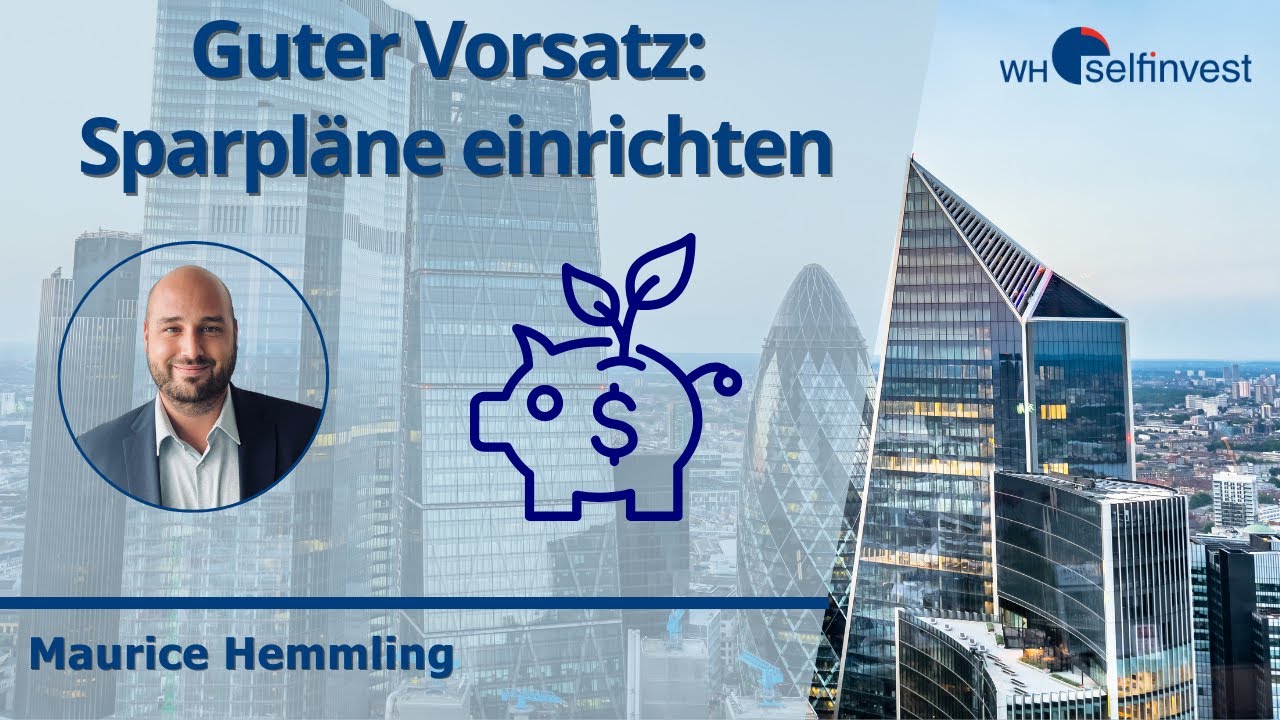 Guter Vorsatz: Sparpläne einrichten