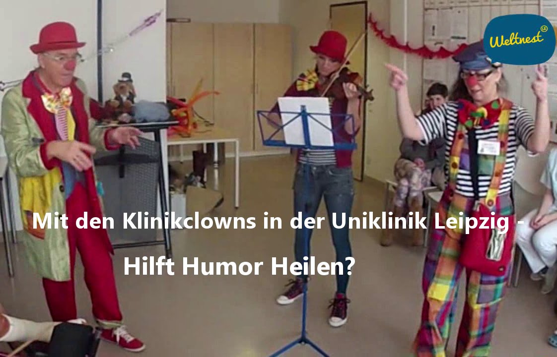 Bild & Ton - Mit den Klinikclowns in der Uniklinik Leipzig: Hilft Humor Heilen?