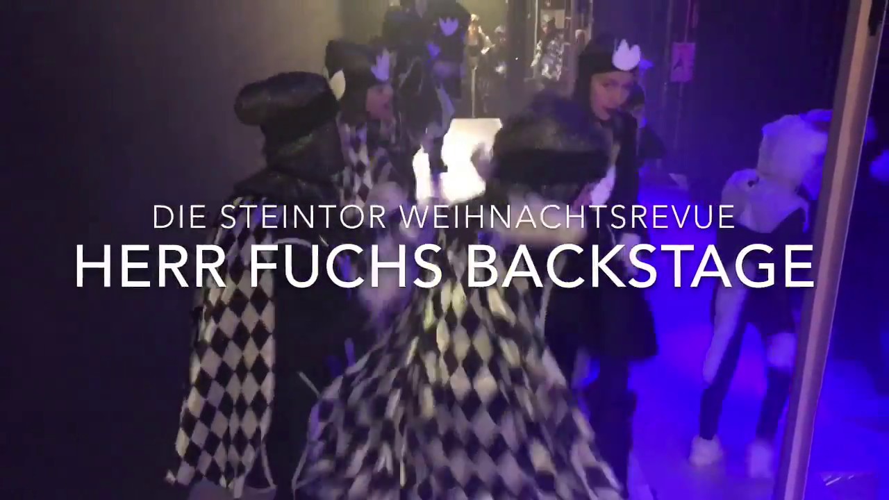 Backstage Steintor Weihnachtsrevue 2017