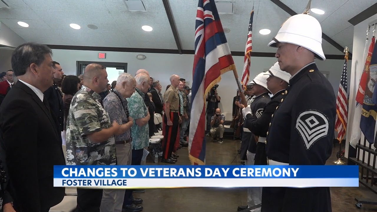 Shutdown forces Oahu Veterans Day ceremony to move