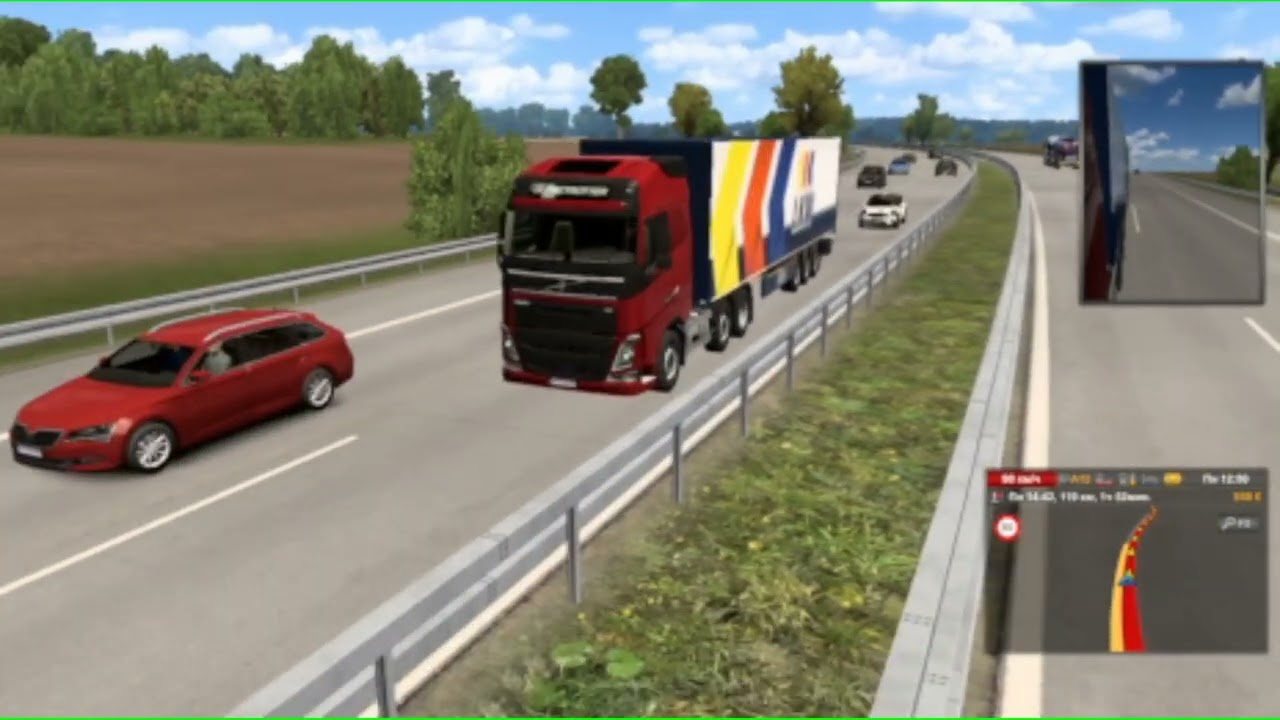 ETS2!Под шум двигателя 1 часть
