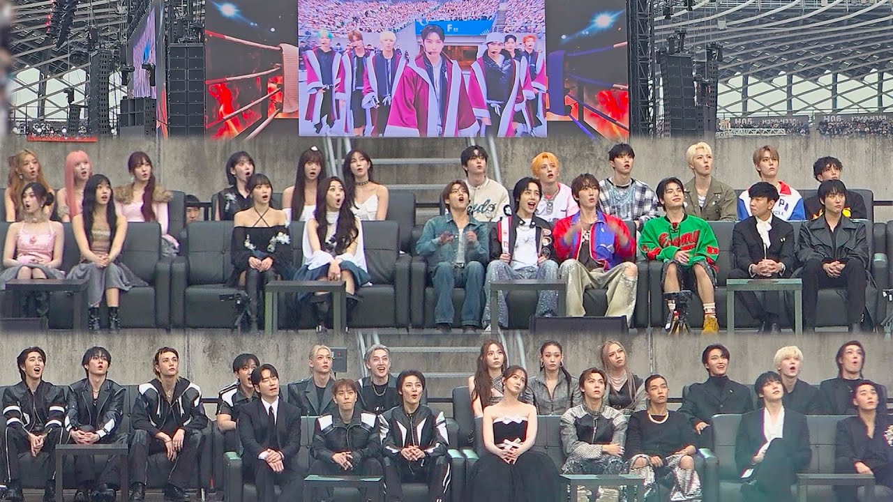 NEXZ stage reaction (IVE LE SSERAFIM Stray Kids ATEEZ ALLDAY PROJECT WOODZ JJ LIN xikers )/ 2025 AAA
