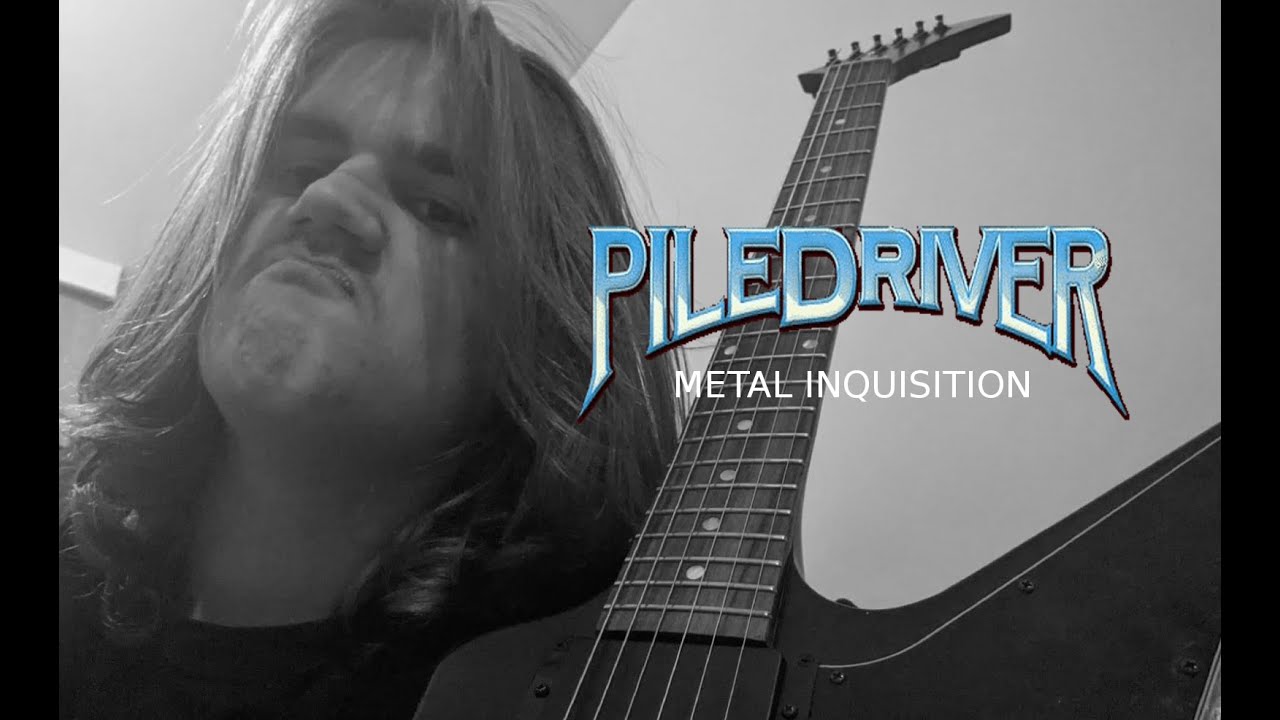 Piledriver - Metal Inquisition (Rhythm Guitar Cover)