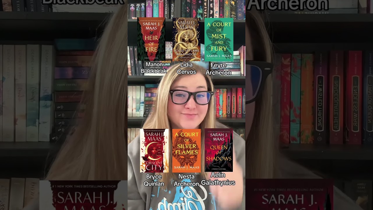 SJM girlies are the best #booktube #bookrecommendations #sjm #acotar #hoeab #fantasybooks