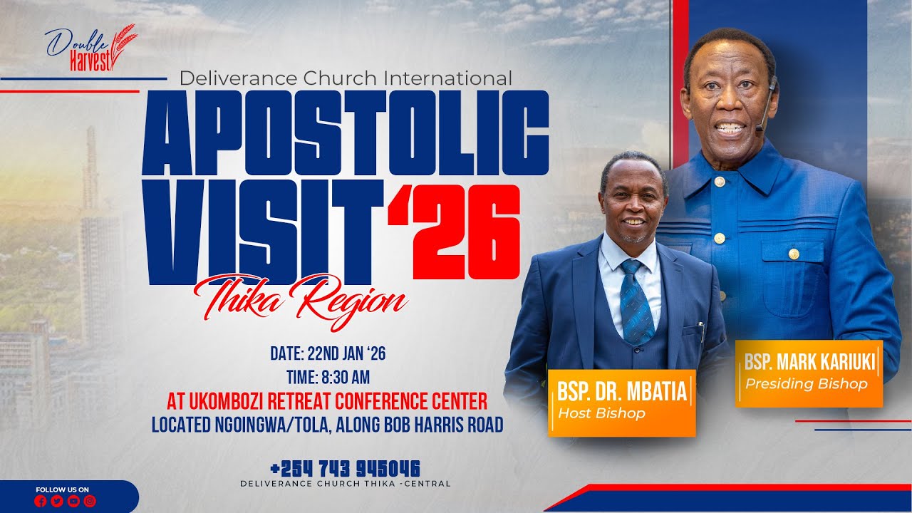 THIKA AND NEW ABERDARE REGION APOSTOLIC VISIT 2026 AT Ukombozi Retreat And Conference Centre