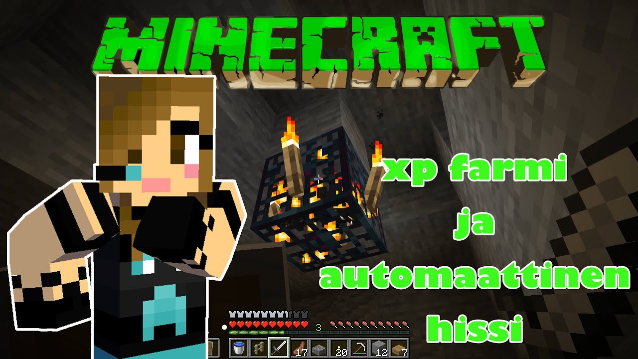 Xp farmi ja automaattinen hissi - Minecraft Survisarja