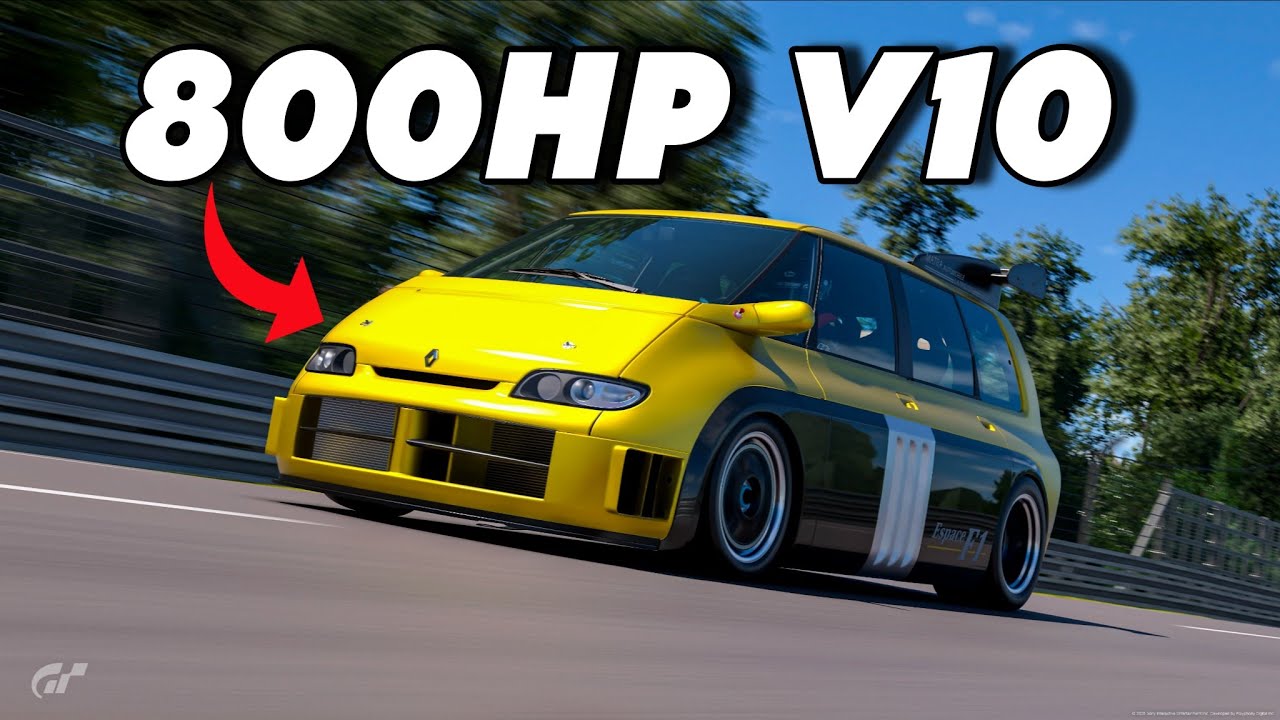 GT7 — ЛЕГЕНДАРНЫЙ Renault Espace F1 возвращается!