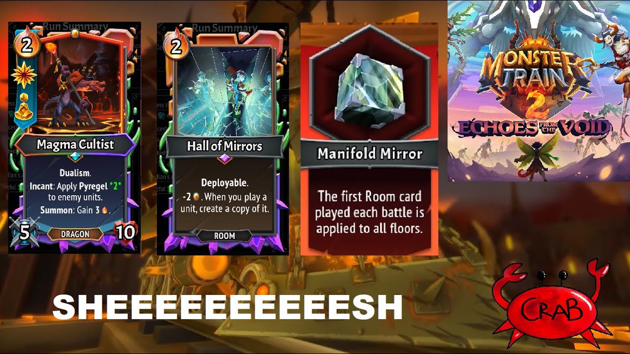WELCOME TO THE MAGMA CULTIST MIRROR DIMENSION (Monster Train 2 Cov10)