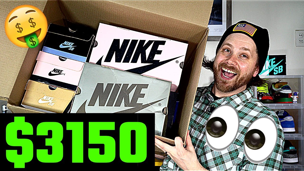 VINTAGE NIKE SB HEAT IN A $3150 SOLE SUPREMACY BEATER BOX!!!