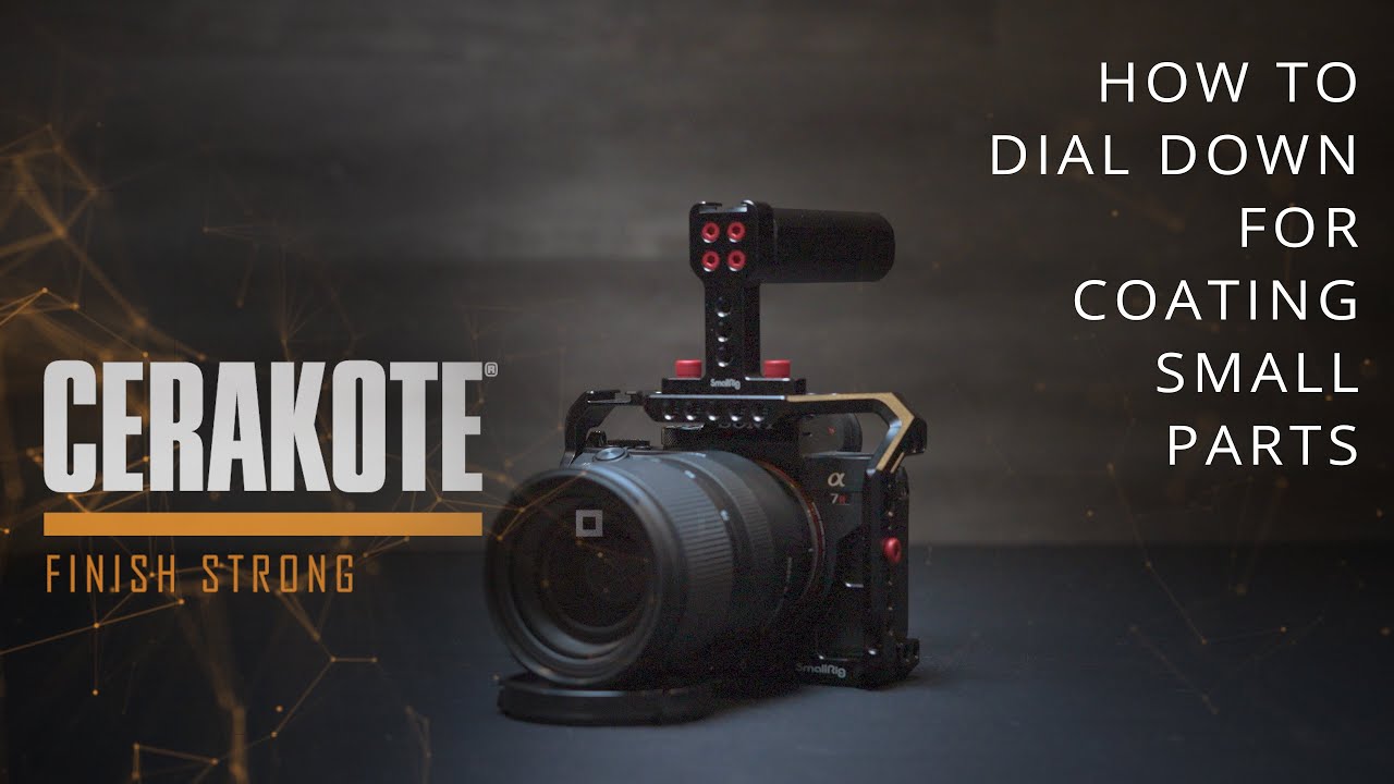 Cerakote | Dialing Down For Small Parts