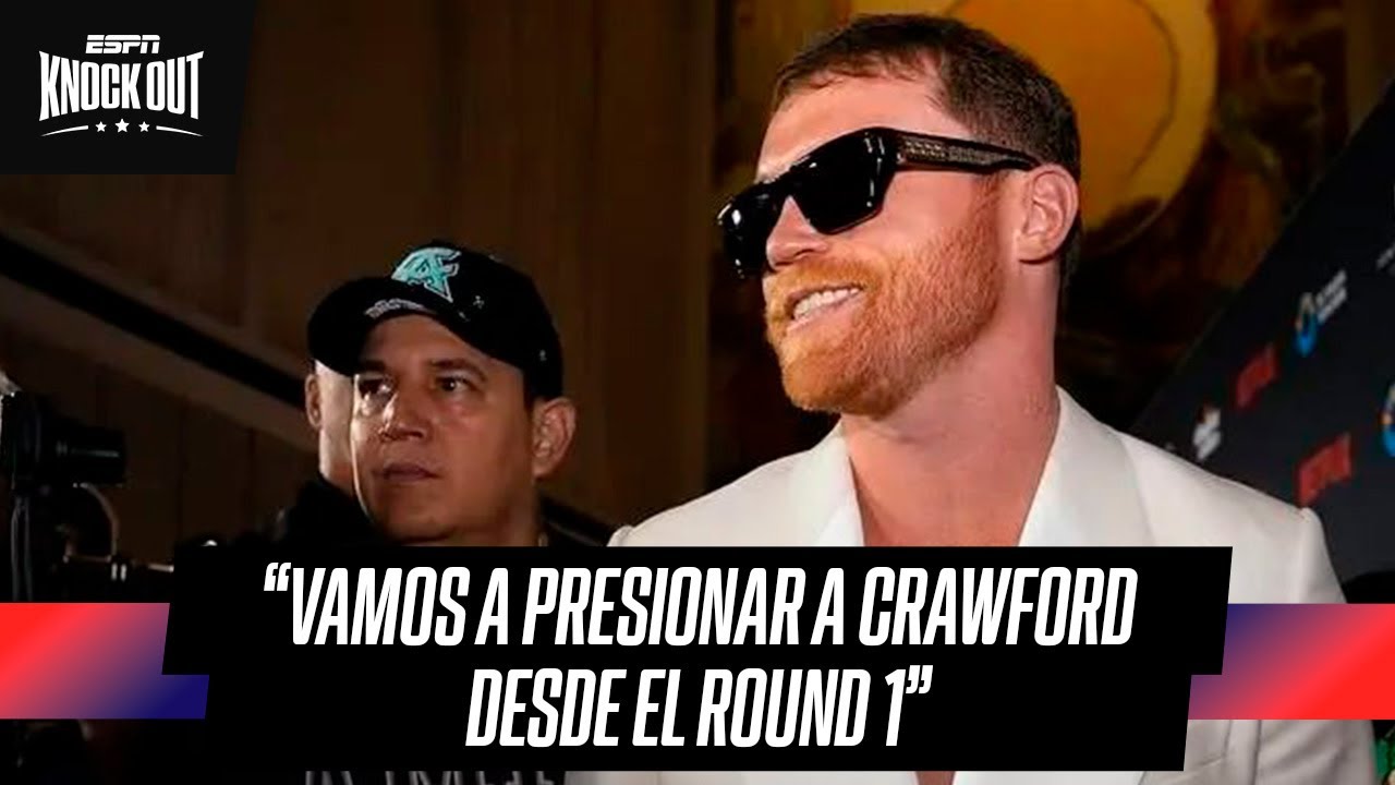 “Canelo va a ganar por KO”, el vaticinio de Eddy Reynoso para la pelea con Crawford