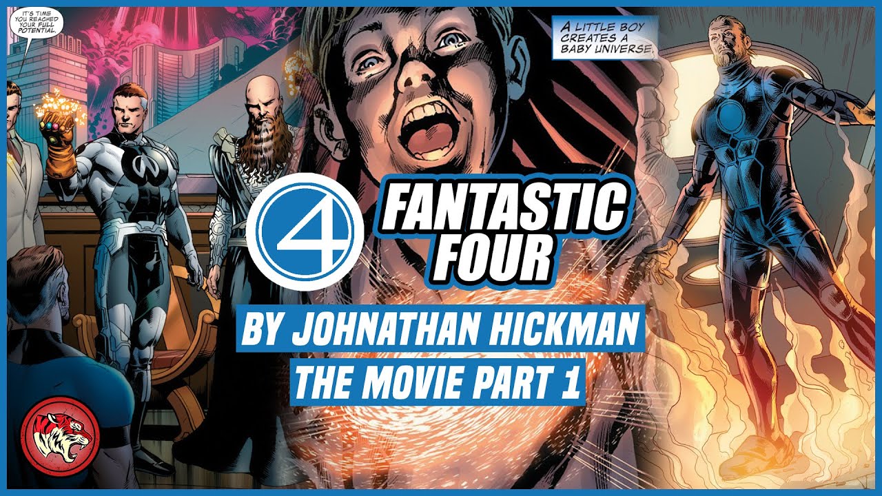 Fantastic Four By Hickman Movie Part-1 | Council Of Reeds, Future Franklin, Four Cities | Speedtiger