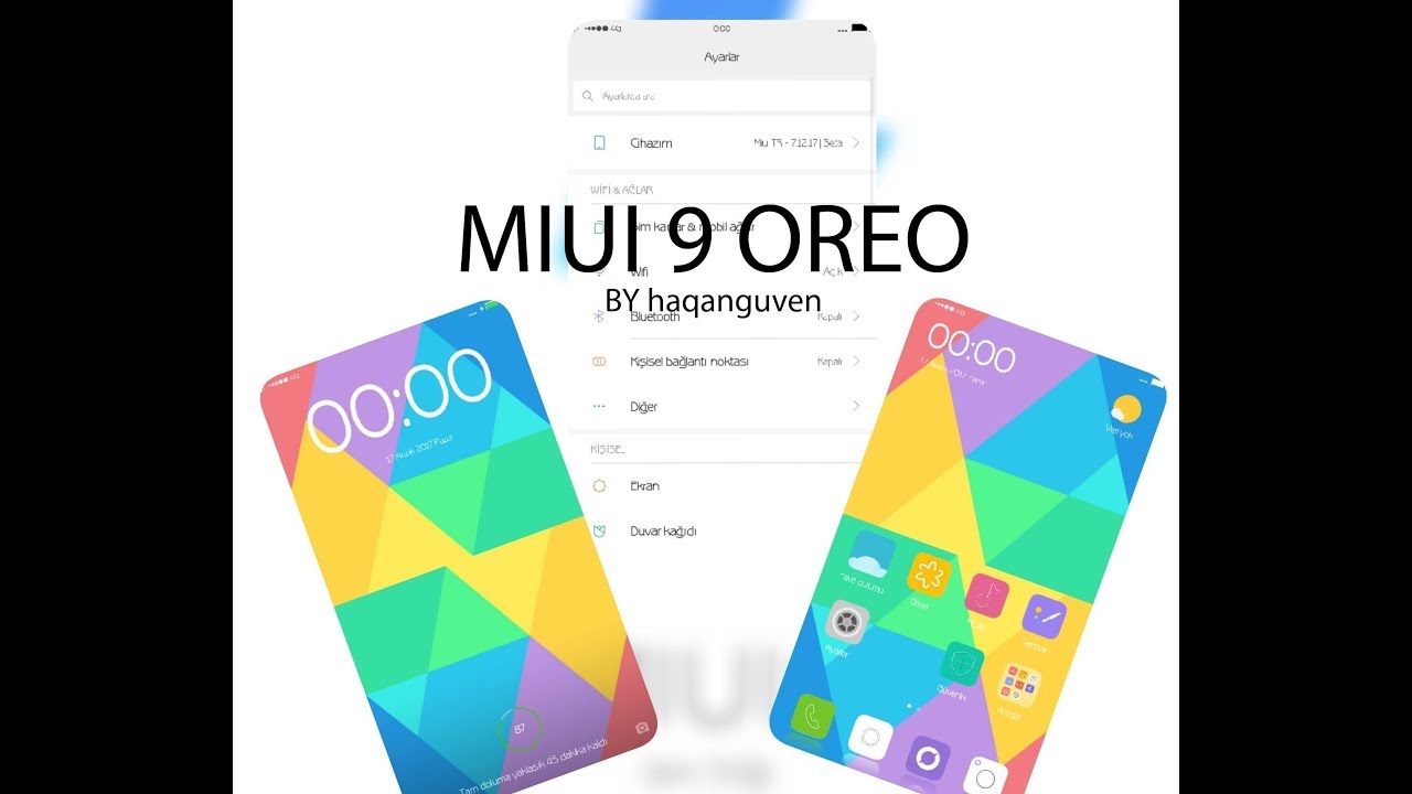MIUI TR GLOBAL  OREO MI 5