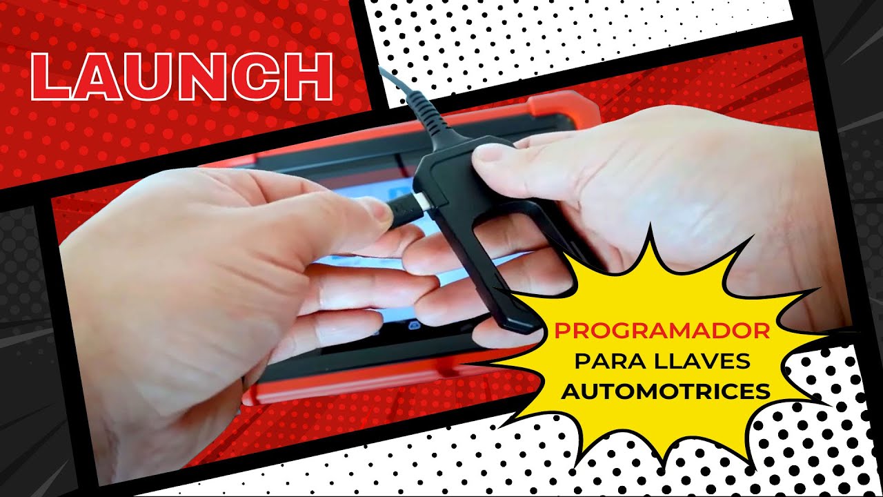 Cómo usar el LAUNCH X431 KEY PROGRAMMER | Programa llaves automotrices🚗🔑