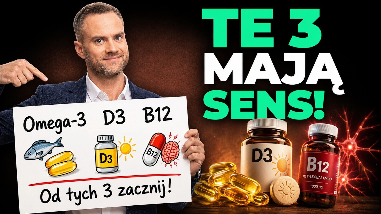Te 3 suplementy powinien znać każdy. Dietetyk tłumaczy podstawy