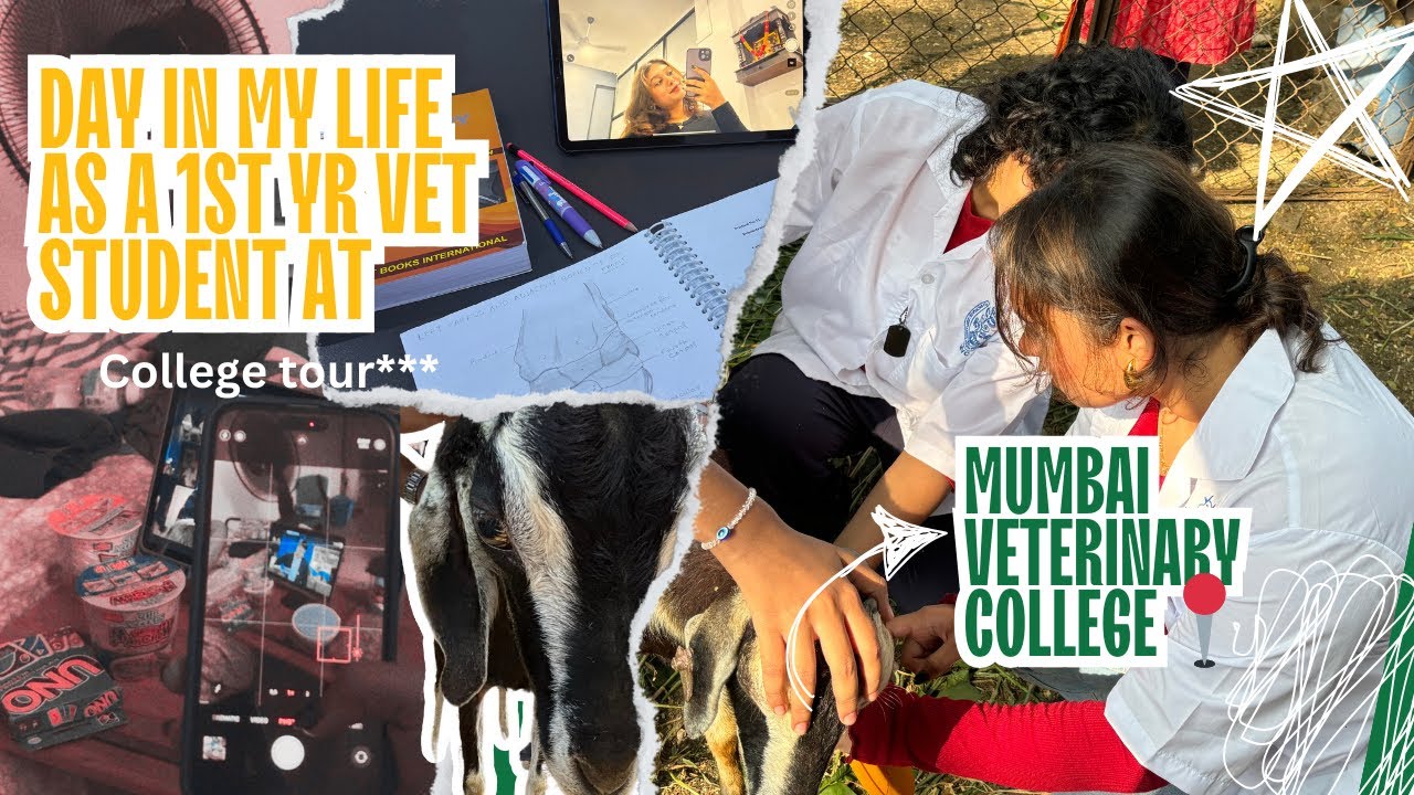 Campus tour 🖼️** || BOMBAY VETERINARY COLLEGE~ Vlog 2 🩺💉||#veterinary#vetdoctor#neetaspirant