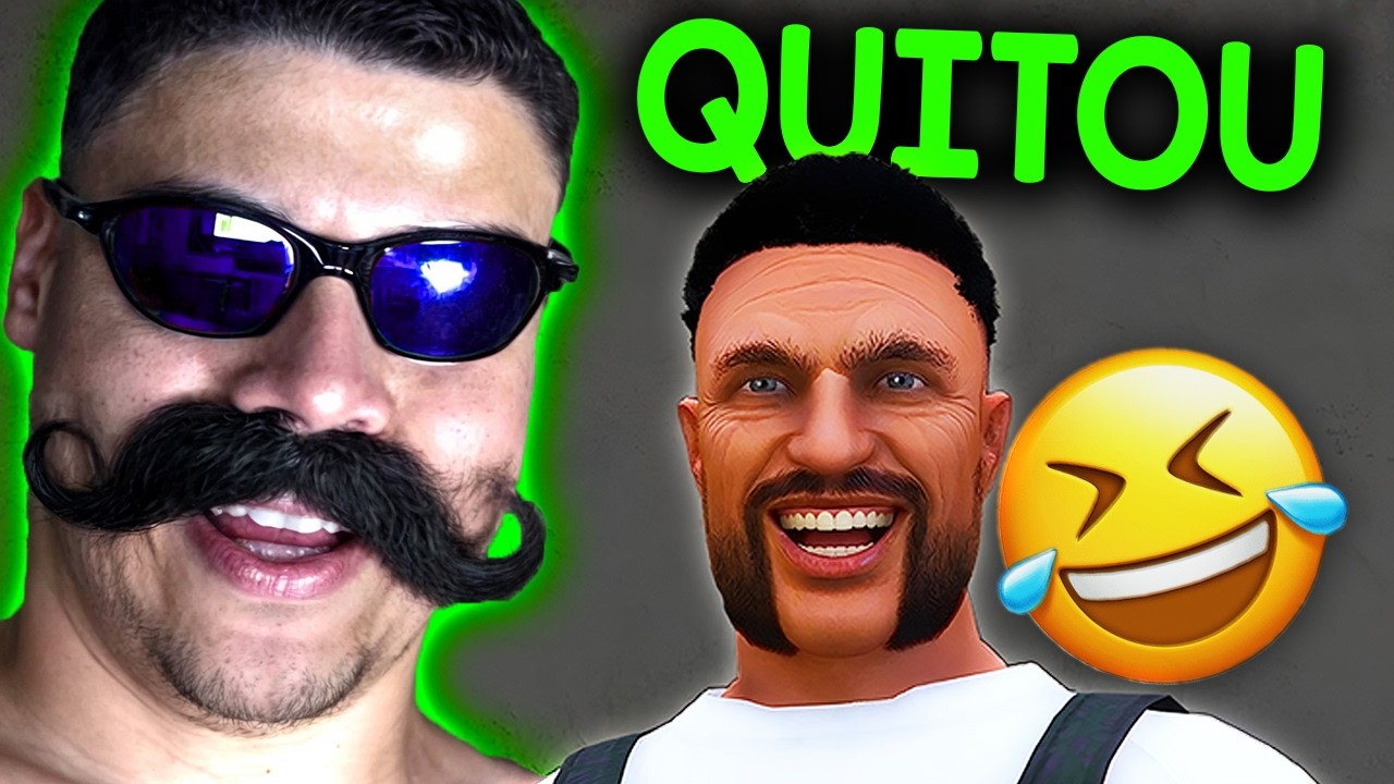 Fiquei 1 HORA IRRITANDO um BONITÃO e ele QUITOU do GTA RP!