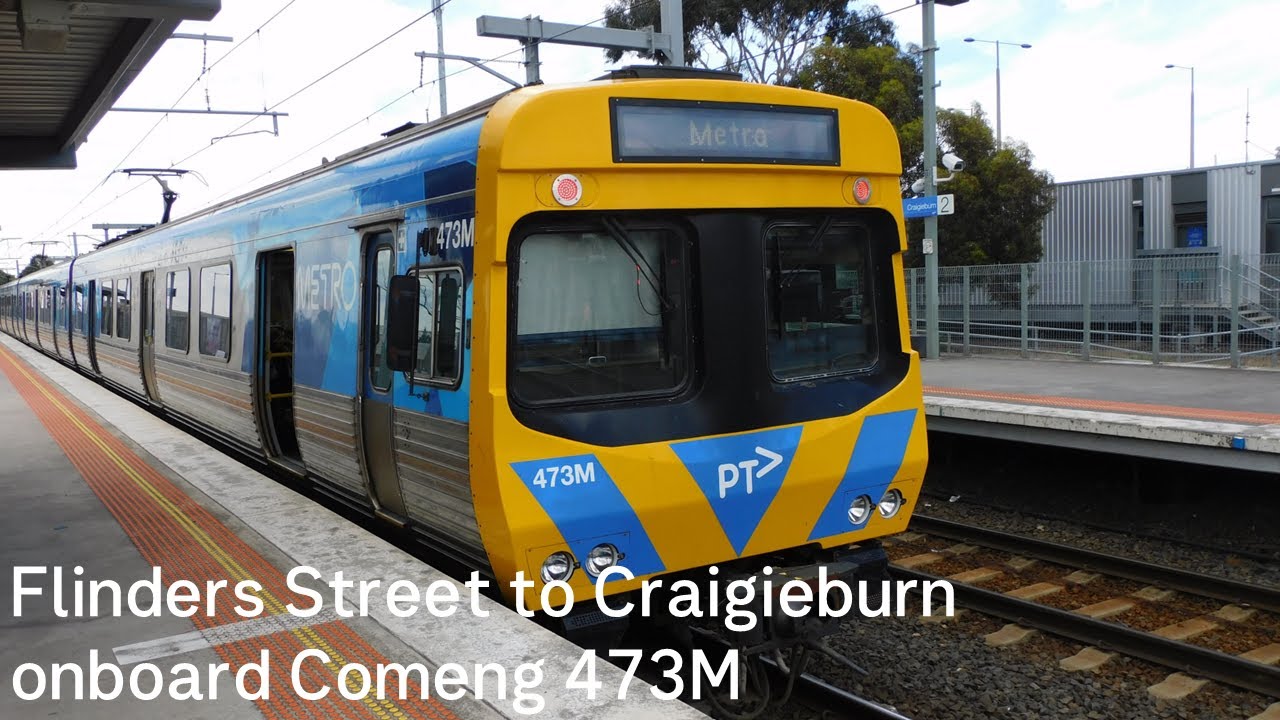 Flinders Street to Craigieburn onboard Comeng 473M