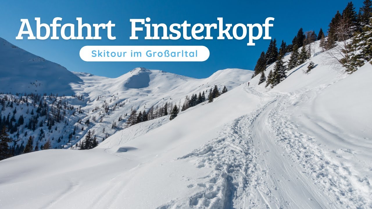 Skitour: Abfahrt vom Finsterkopf im Großarltal