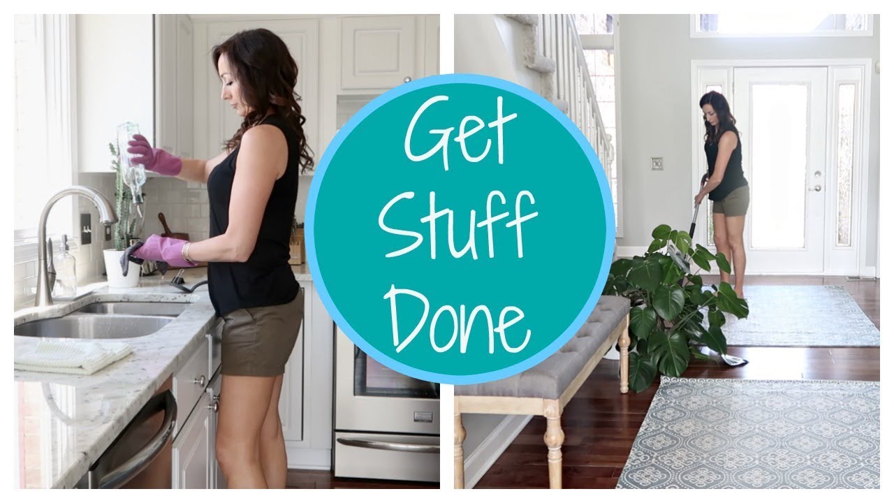 Speed Cleaning My House and Getting Stuff Done | Cleaning Motivation