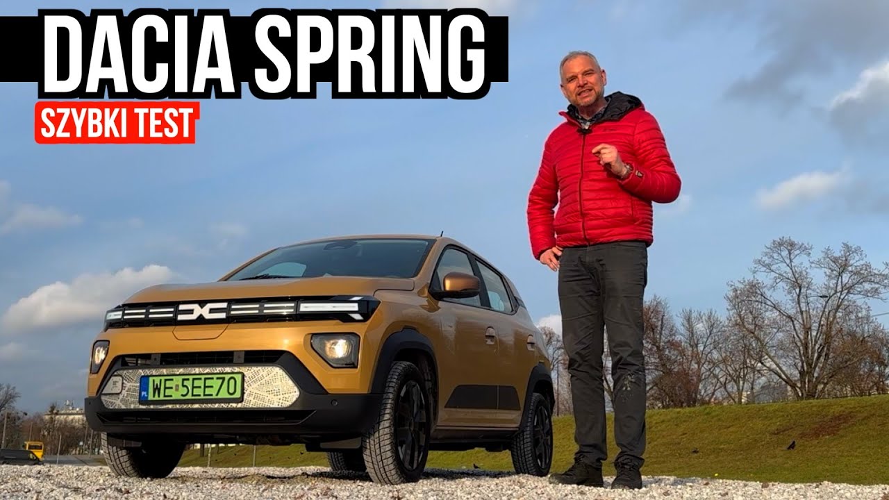🇨🇳Dacia Spring &bull; 🇵🇱 SZYBKI TEST PL  &bull; Auto Made in China
