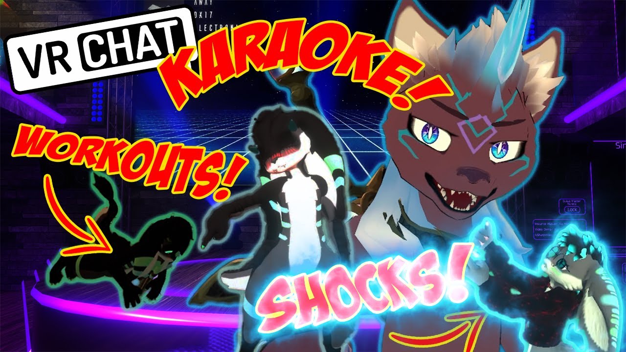 Naughty Streamer gets Zapped while Working out and Singing!