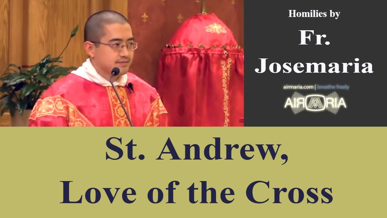 Nov 30 - Homily: St. Andrew - Love of the Cross