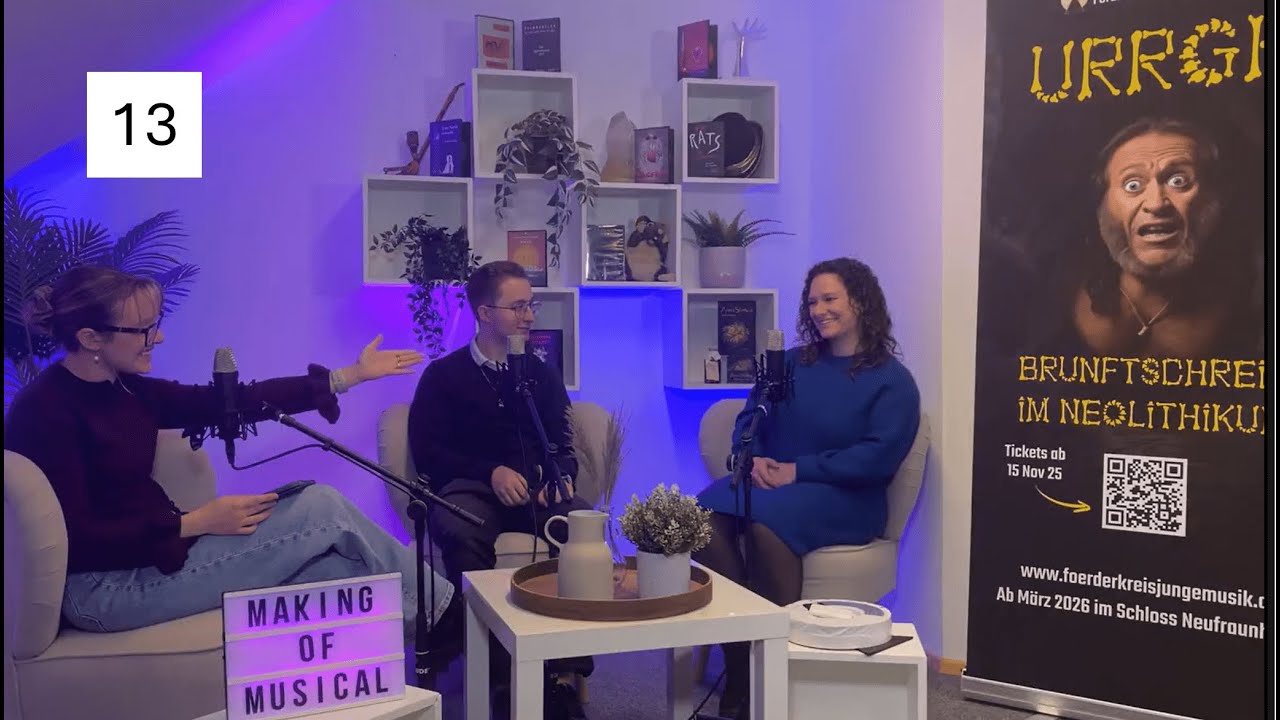FOLGE 13: Andrea, unsere Vocal Coach und Tonstudio! | Making of Musical: Urrgh mit Nanni und Simon