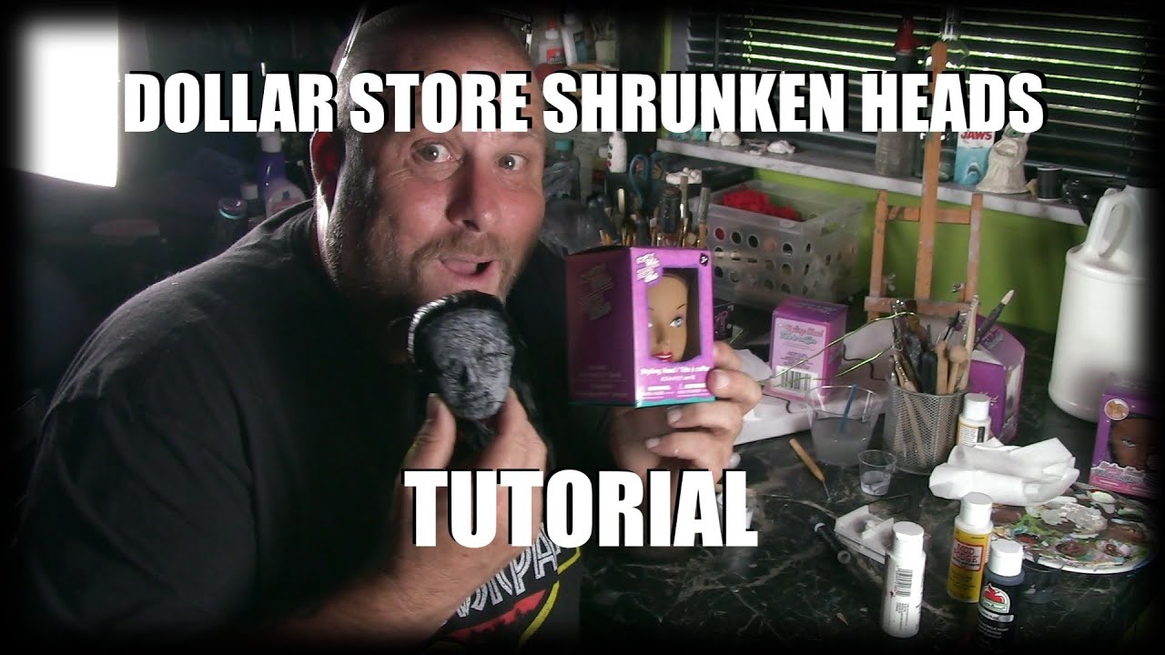 Dollar Tree  Shrunken Heads Tutorial