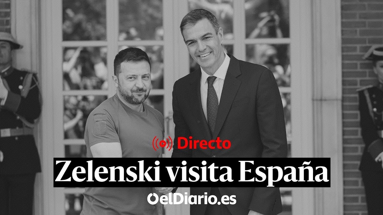 🔴 DIRECTO | Comparecencia de Pedro Sánchez junto a Volodímir Zelenski
