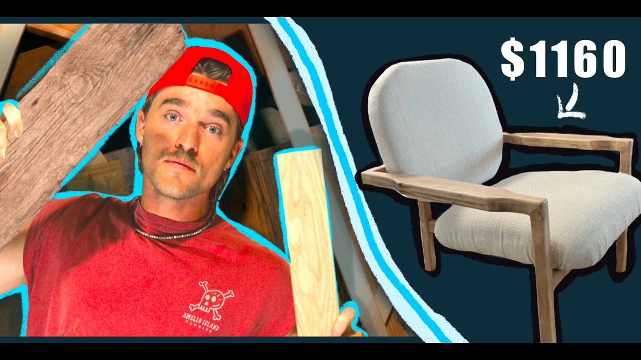 I Built a $1160 Chair from Scrap Wood