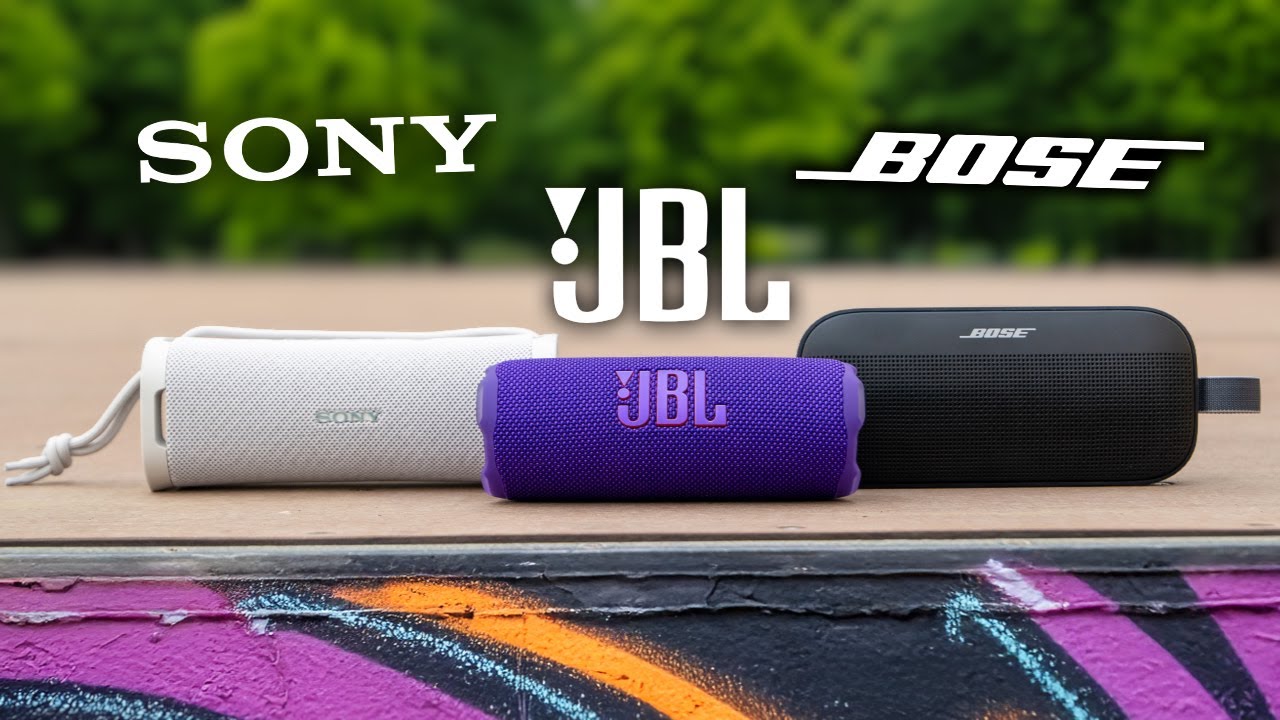 JBL Flip 7 VS Bose SoundLink Flex 2 VS Sony ULT Field 1 – Speaker Comparison!
