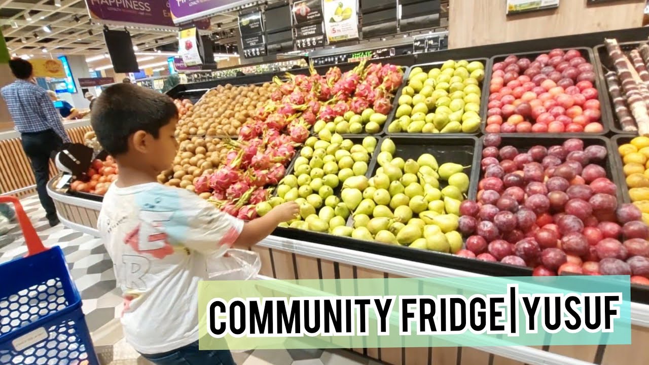 Keep the Fridge Full: A Simple Act of Kindness by Yusuf 🍎🧡
