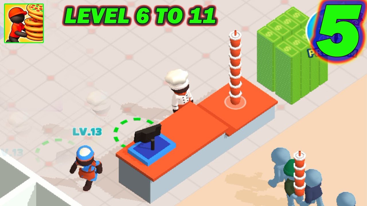 Pizza Ready - Domina Pizza Level 6 to 11 max