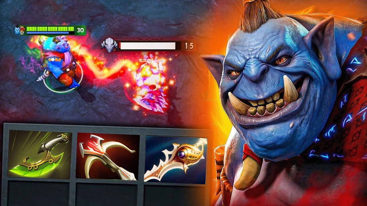 Insane 1100GPM Ogre Magi Hard Carry🔥43Kills Raid Boss Dota 2