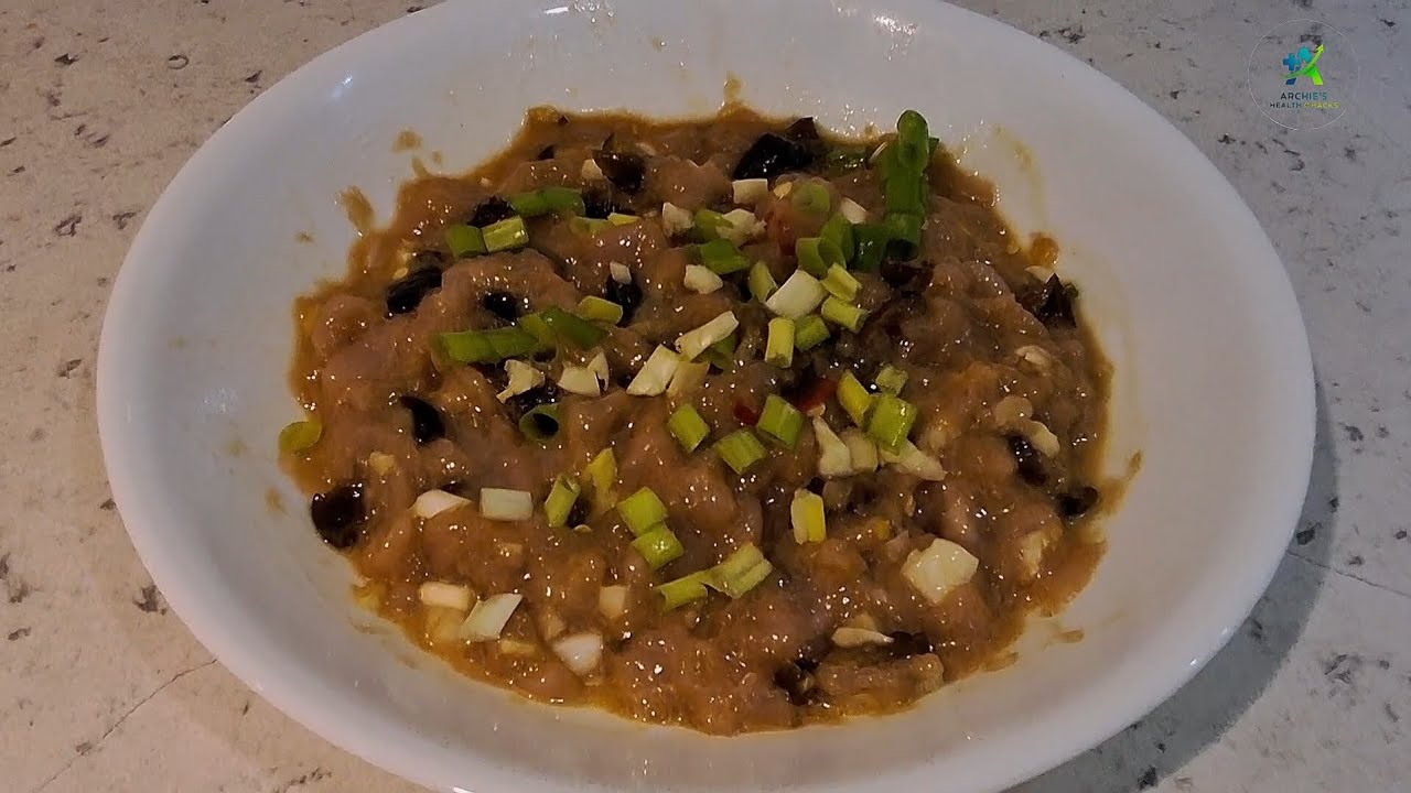 The  Most Quick Easy Steam Grind Pork in Pickled Cucumber in 3 minutes ! #ArchieHealthHacks #cook