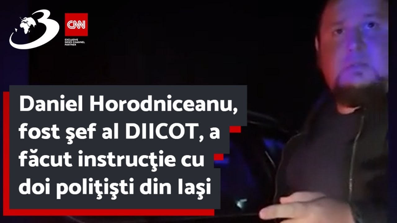Daniel Horodniceanu, fost şef al DIICOT, a făcut instrucţie cu doi poliţişti din Iaşi
