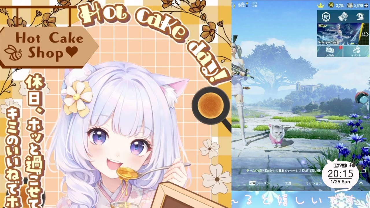 ２０２６年１月２５日〖PUBGｍ〗今週もお疲れ様🐈ゆっくり～あったまろ��