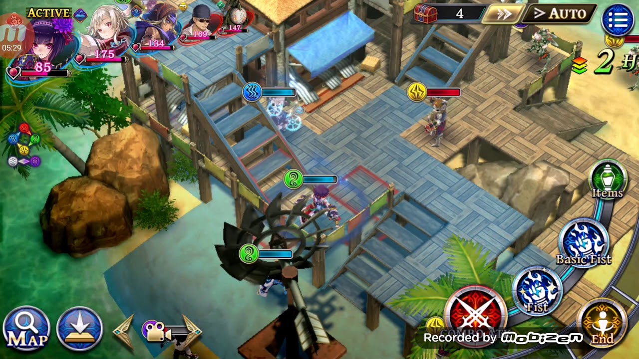 The​ Alchemist​ Code​:Savage​ Sea​ Warrior​ - Storm legend (Ex)​ clear​ all​ with​ farmable​ unit